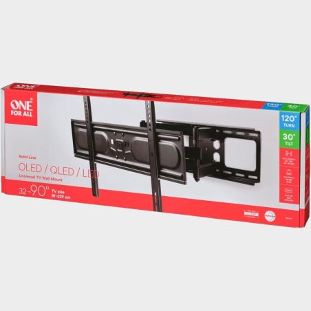 SUPPORT TV MURAL ROTATIF SOLID 32-90