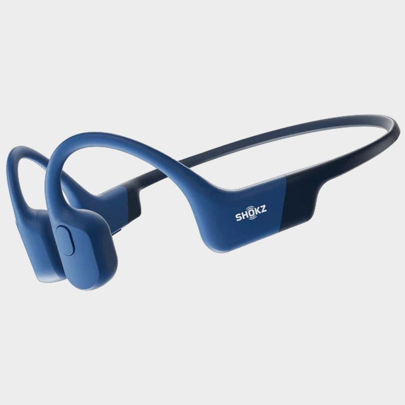 CASQUE BT CONDUCTION OSSEUSE OPENRUN CHARGEUR USBC BLEU