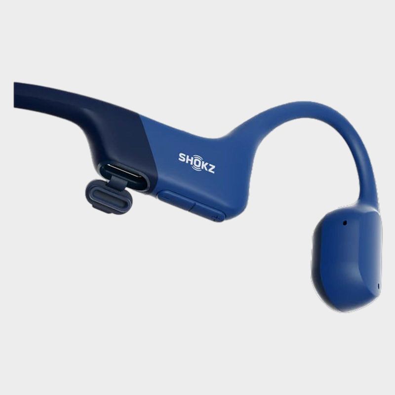 CASQUE BT CONDUCTION OSSEUSE OPENRUN CHARGEUR USBC BLEU