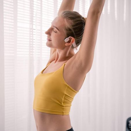 CASQUE BT CONDUCTION OSSEUSE SPORT OPENMOVE ROSE