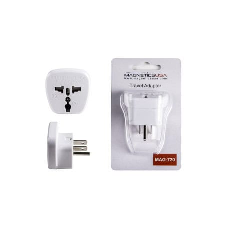 UNIVERSAL TRAVEL ADAPTER FEMALE CE TO MALE USA