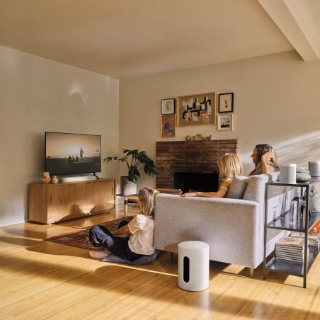 WHITE MINI SUBWOOFER