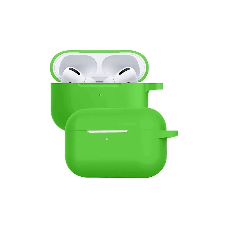 COQUE ICON POUR AIRPODS SILICONE VERT