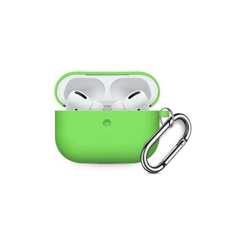 COQUE ICON POUR AIRPODS SILICONE VERT