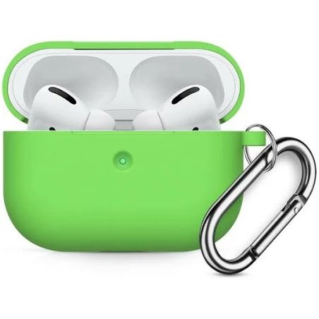 COQUE ICON POUR AIRPODS SILICONE VERT