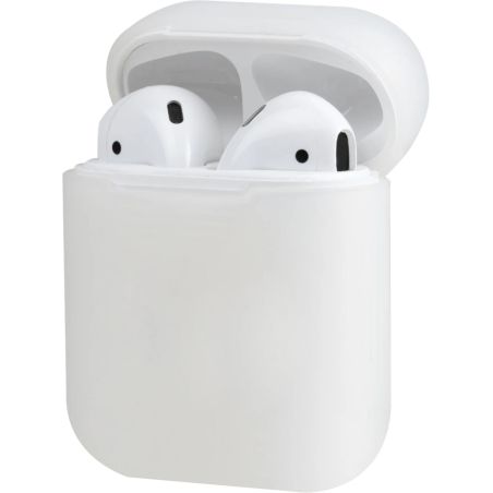 COQUE AIRPODS SILICONE TRANSPARENTE