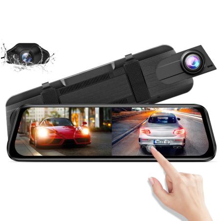 DASHCAM AR09 QUADHD 2CH ULL MIRROR WIFI