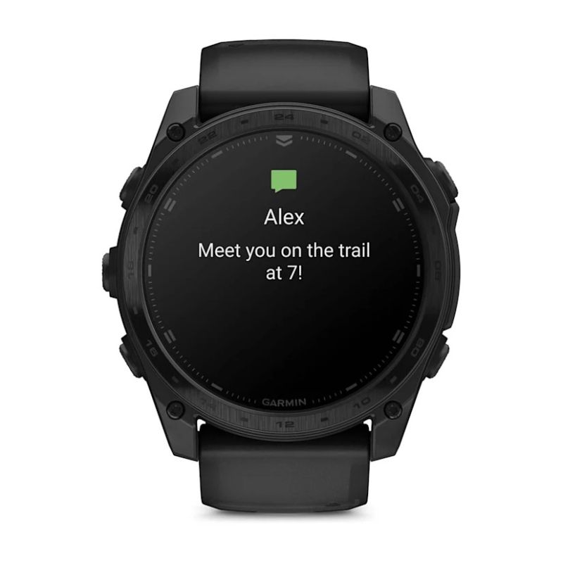 MONTRE CONNECTEE TACTIX 8 51MN AMOLED NOIR/GRIS GALET