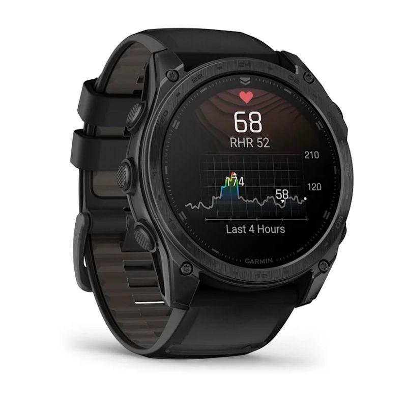 MONTRE CONNECTEE TACTIX 8 51MN AMOLED NOIR/GRIS GALET