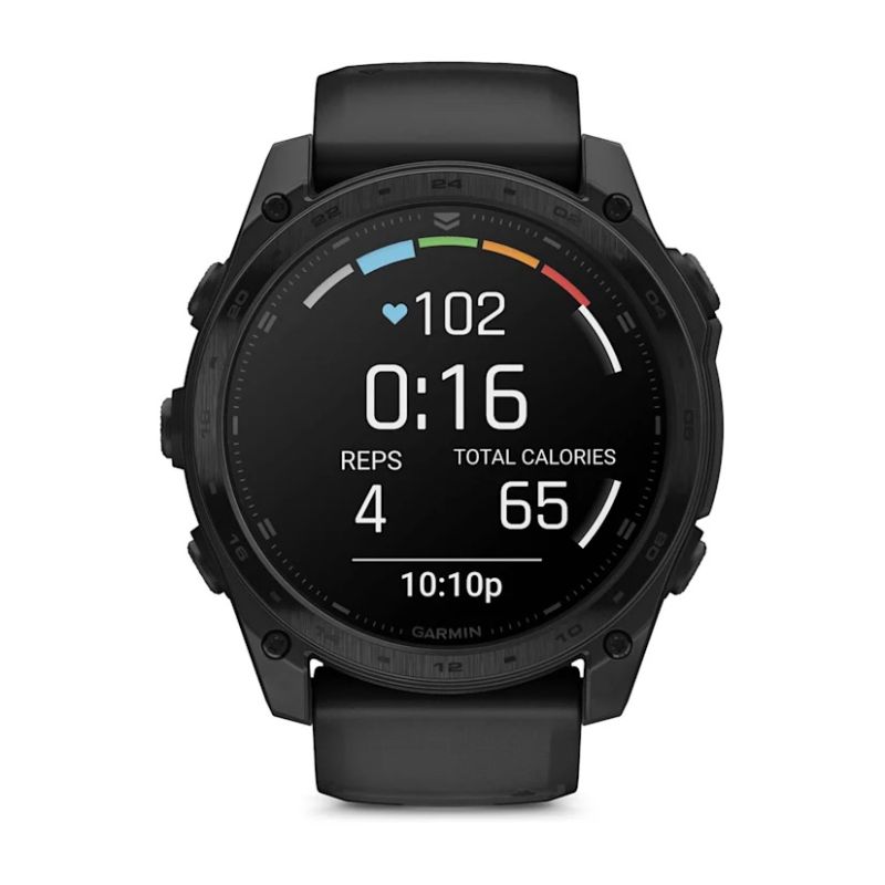 MONTRE CONNECTEE TACTIX 8 51MN AMOLED NOIR/GRIS GALET