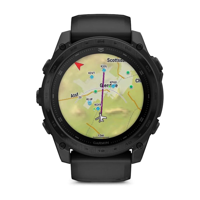 MONTRE CONNECTEE TACTIX 8 51MN AMOLED NOIR/GRIS GALET