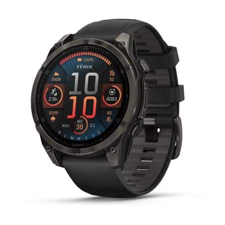 MONTRE CONNECTEE FENIX 8 AMOLED 47MM SAP GRIS GALET