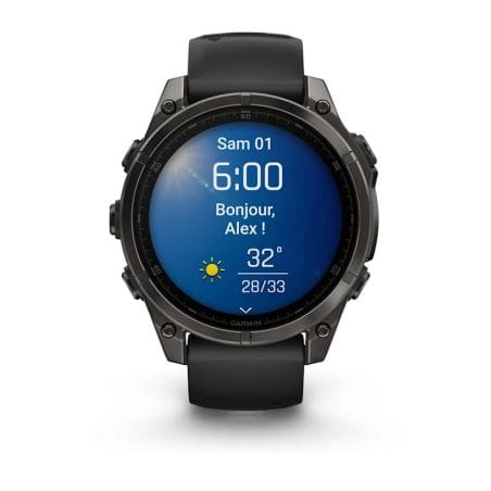 MONTRE CONNECTEE FENIX 8 AMOLED 47MM SAP GRIS GALET