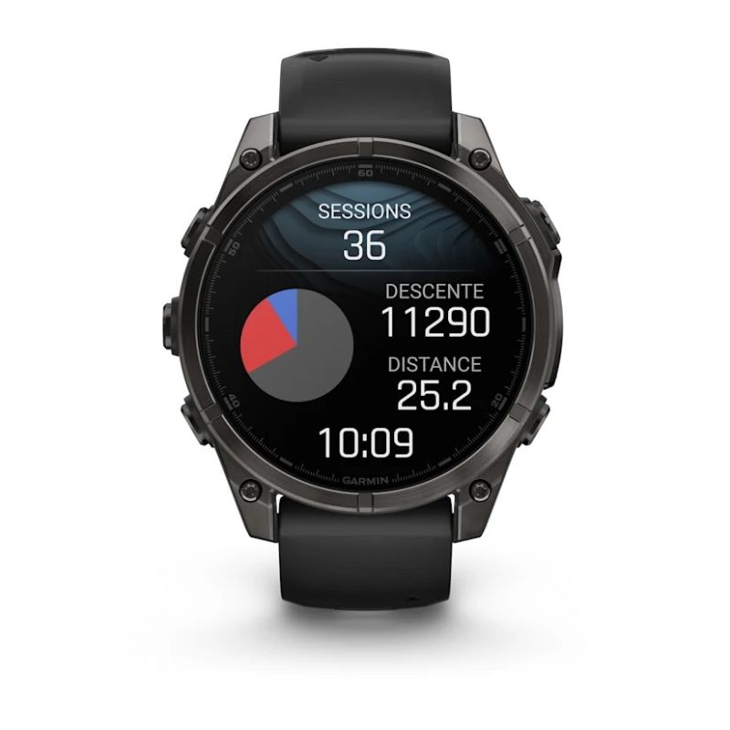MONTRE CONNECTEE FENIX 8 AMOLED 47MM SAP GRIS GALET