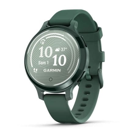 GARMIN LILY 2 SILICONE CONNECTED WATCH GREEN JASPER