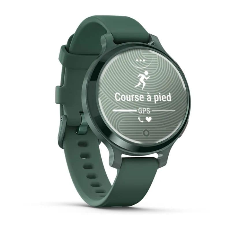 MONTRE CONNECTEE GARMIN LILY 2 SILICONE JASPE VERT