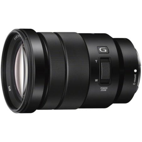 OBJECTIF HYBRIDE SONY E PZ 18-105 MM F/4 G MOTORISE NOIR