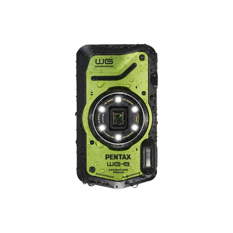 APPAREIL PHOTO COMPACT ETANCHE WG8 VERT