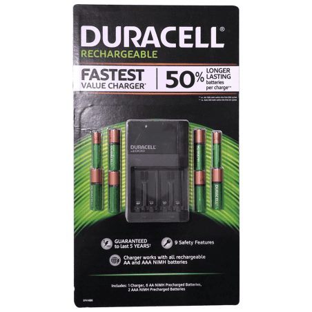 CHARGER FOR AA, AAA, R03, R6 BATTERY