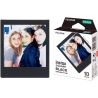 FILMS INSTANTANES INSTAX SQUARECADRE NOIR (x10)