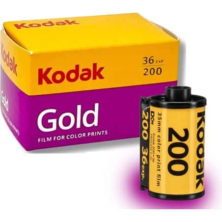 GOLD 200 ISO COLOR FILM 24 EXPOSURES