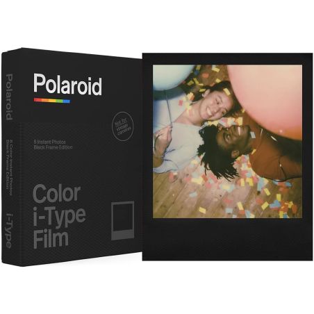 PAPIER PHOTO COLOR FILM I-TYPE X8 EDITON BLACK FRAME