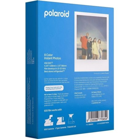 INSTANT FILM COLOR 600 FILM FOR POLAROID (X8)