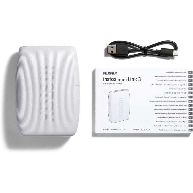 IMPRIMANTE POUR SMARTPHONE INSTAX MINI LINK 3 BLANC