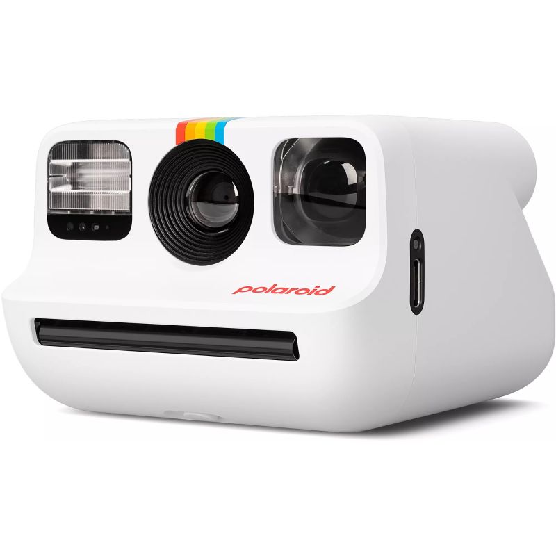 GO GEN 2 INSTANT CAMERA WHITE + 16 COLOR PAPER