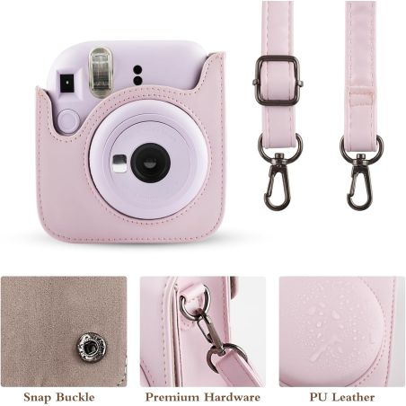 HOUSSE INSTAX MINI 12 ROSE