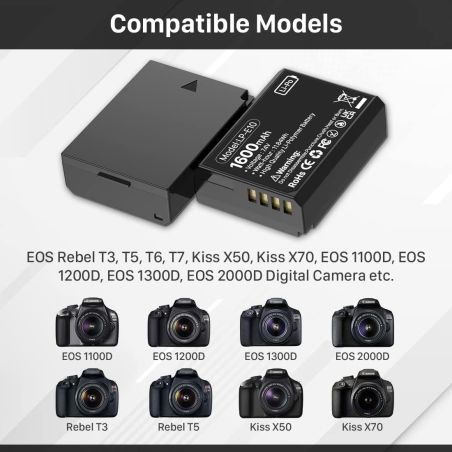 BATTERIE LP-E10 CANON