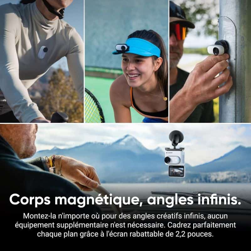 CAMERA SPORT INSTA360 Go 3S EDITION STANDARD 128 GO NOIR