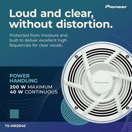 SPEAKERS (X2) FOR BOAT 200 W