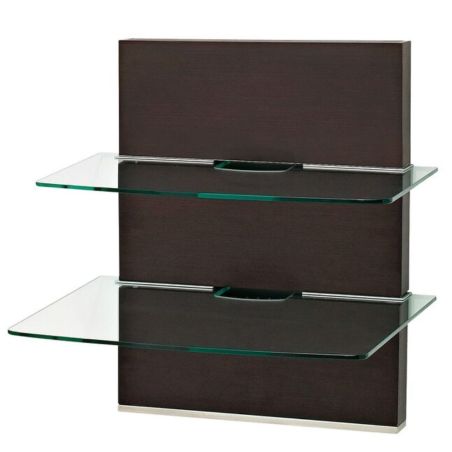 DOUBLE WALL SHELVES FOR MULTIMEDIA DEVICES