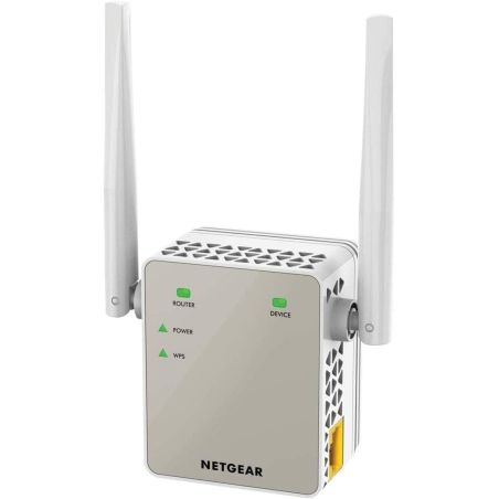 NETGEAR EX6120 – RÉPÉTEUR WIFI AC1200 JUSQU’À 90 M² / 20 APPAREILS – COMPATIBLE TOUTES BOX