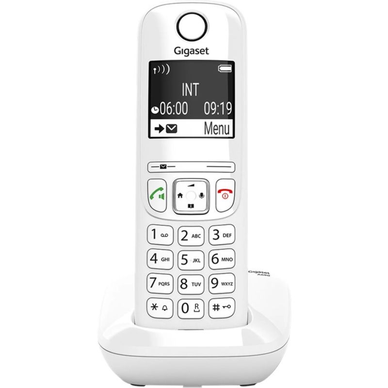 AS690 CORDLESS RESIDENTIAL TELEPHONE WITHOUT ANSWERING MACHINE WHITE