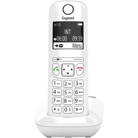 TELEPHONE RESIDENTIEL SANS FIL AS690 SANS REPONDEUR BLANC
