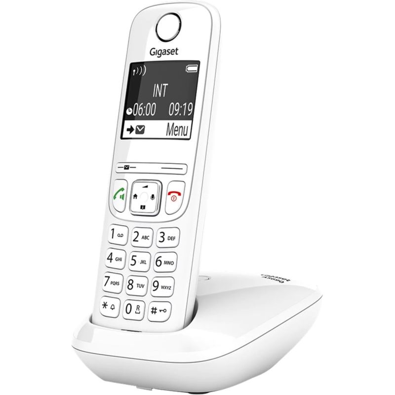 AS690 CORDLESS RESIDENTIAL TELEPHONE WITHOUT ANSWERING MACHINE WHITE