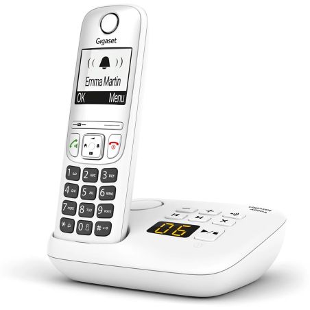 TELEPHONE RESIDENTIEL SANS FIL AS690 AVEC REPONDEUR BLANC