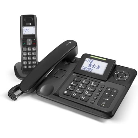 COMFORT 4005 CORDLESS/WIRED PHONE COMBO BLACK