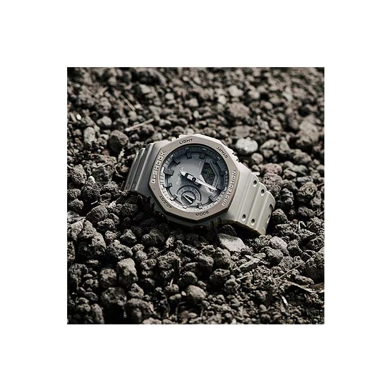 MONTRE HOMME G-SHOCK GA-2110ET RESINE GRIS