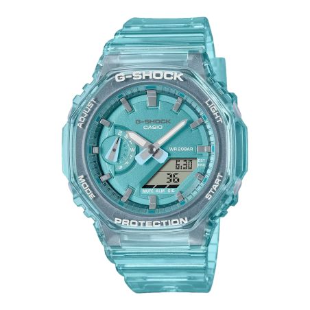 MONTRE FEMME G-SHOCK GMA-S2100SK RESINE BLEU