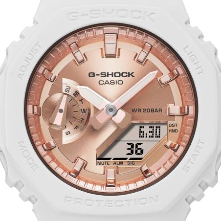 G-SHOCK S2100MD WOMEN'S WATCH WHITE RESIN ETOR ROSE