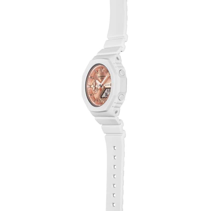 MONTRE FEMME G-SHOCK S2100MD RESINE BLANC ETOR ROSE