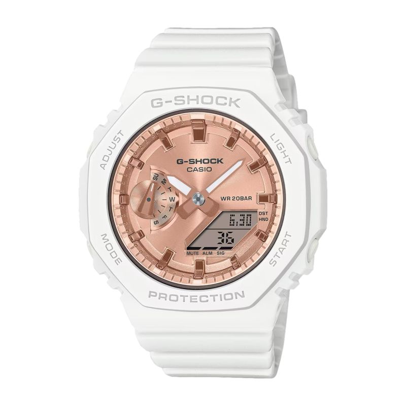 G-SHOCK S2100MD WOMEN'S WATCH WHITE RESIN ETOR ROSE
