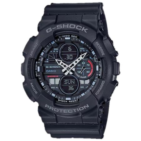 G-SHOCK CLASSIC GA-140 MEN'S WATCH BLACK RESIN