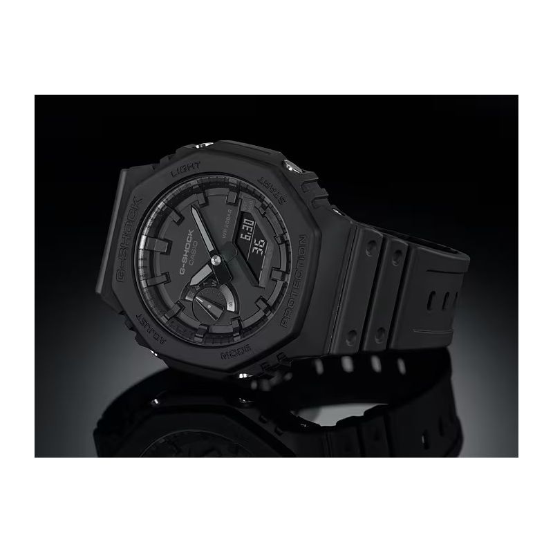 MONTRE HOMME G-SHOCK CLASSIC GA-2100- RESINE NOIRE