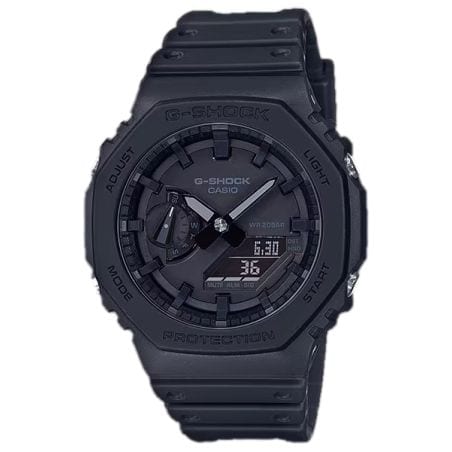 MONTRE HOMME G-SHOCK CLASSIC GA-2100- RESINE NOIRE