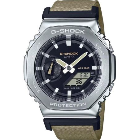 G-SHOCK BASIC GM-2100C-5AER SILVER BEIGE WATCH
