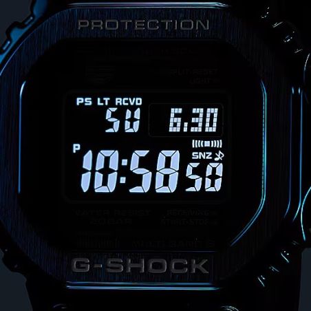 MONTRE HOMME G-SHOCK BLUETOOTH RESINE BLEU